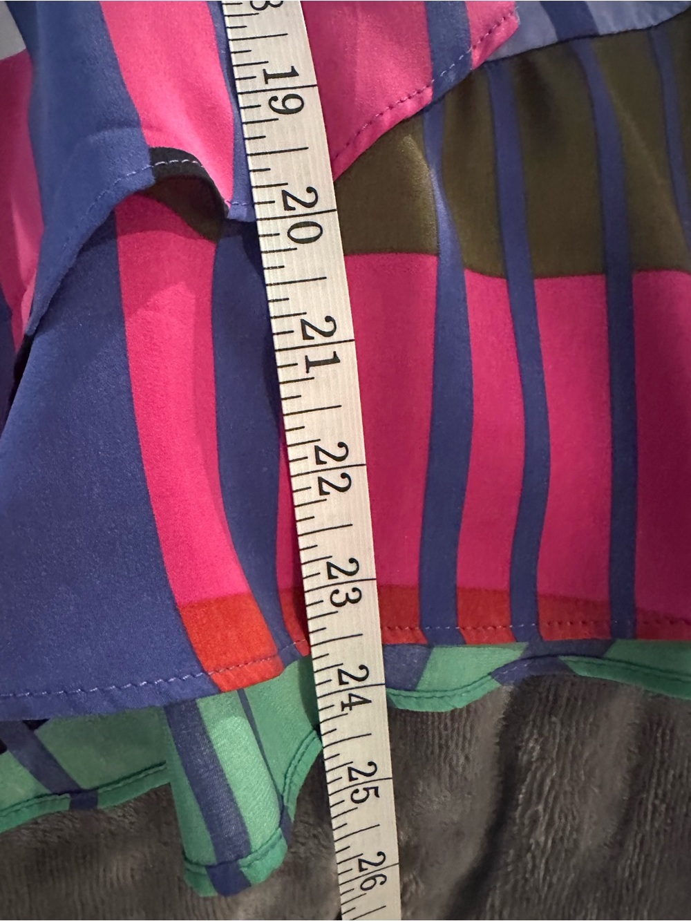 Express Striped Sundress in Red, Blue & White - Picture 4 of 7